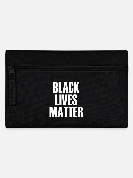 Black Lives Matter - Federtasche - Schwarz