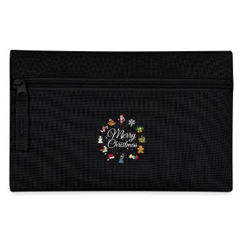 Merry Christmas - Trousse - noir - Devant