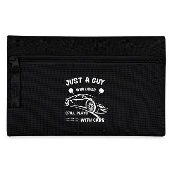 loves still plays with cars 2 - Pencil Case - black - Front