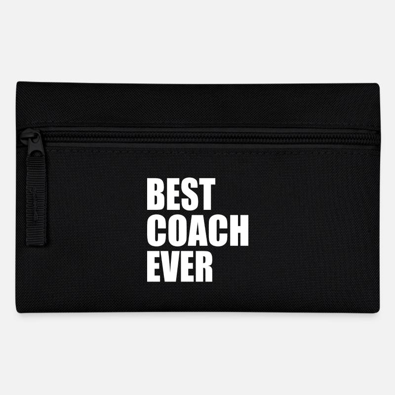 Best coach ever - Federtasche - Schwarz