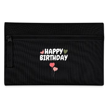 Happy Birthday - Pencil Case - black - Front