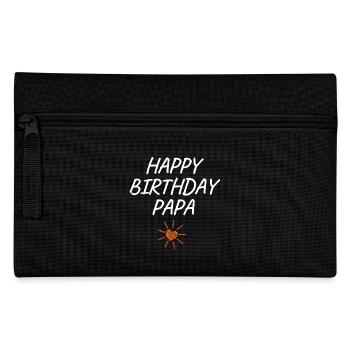 Joyeux anniversaire Papa Personne préférée Anniversaire - Trousse - noir - Devant
