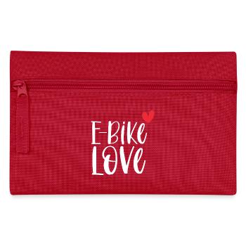 E-Bike Bike Vintage E Bike Batterie Cadeau - Trousse - rouge - Devant