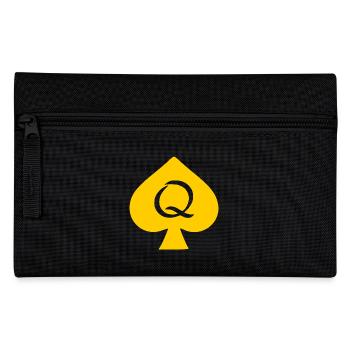 PIK-DAME - Federtasche - Schwarz - Vorne