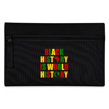 Black history is world history - Trousse - noir - Devant
