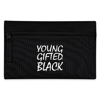 young gifted and black - Trousse - noir - Devant