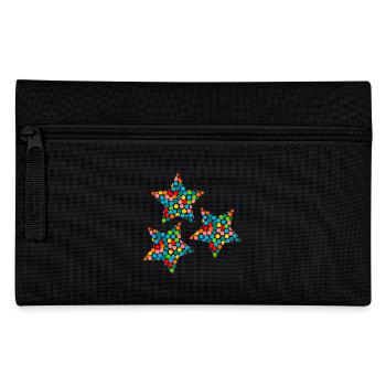 CHRISTMAS. MERRY CHRISTMAS. MERRY CHRISTMAS. NEW YEAR’S DAY - Pencil Case - black - Front