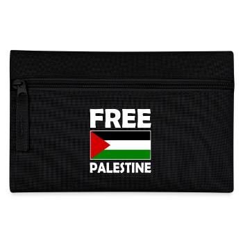 Free palestine - Trousse - noir - Devant