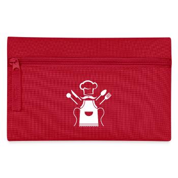Cook, cook, super cook - Pencil Case - red - Front