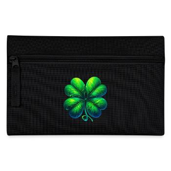 Trèfle à quatre feuilles - Trousse - noir - Devant