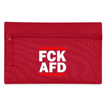 Fuck afd - Pencil Case - red - Front