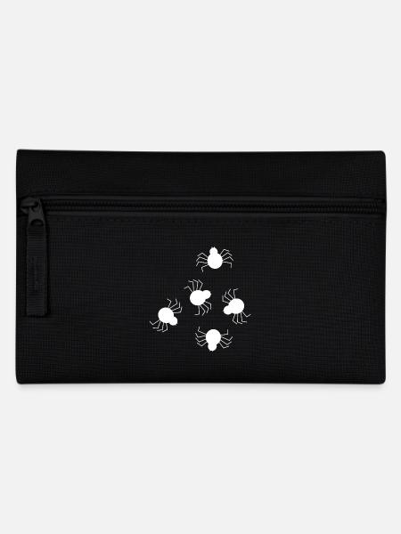Costume d’Halloween T-shirt Halloween Araignée Noir - Trousse - noir