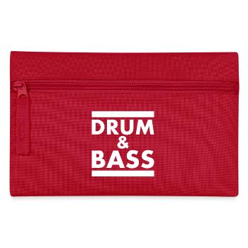 Drum and bass - Trousse - rouge - Devant
