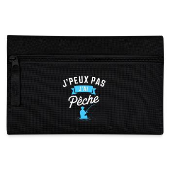 J peux pas j ai Pêche - Trousse - noir - Devant