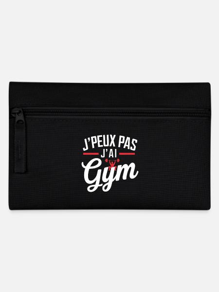 Ich kann nicht, ich habe ein Fitnessstudio - Federtasche - Schwarz