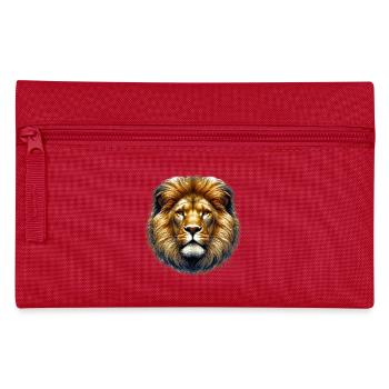 Lion - Pencil Case - red - Front