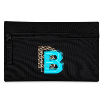 Cooler Buchstabe B - Federtasche - Schwarz - Vorne