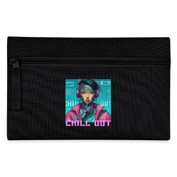 Chill Out - Pencil Case - black - Front