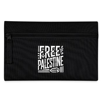 Free palestine - Trousse - noir - Devant
