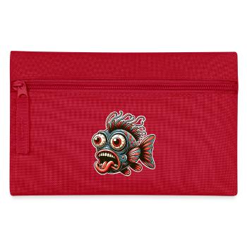 Fou de poisson - Trousse - rouge - Devant