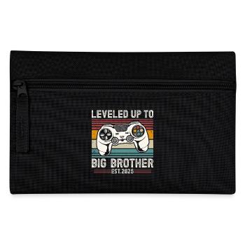 Promoted to big brother in 2025 - Pencil Case - black - Front