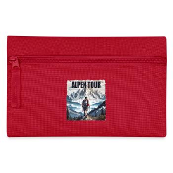 Alpen Tour - Federtasche - Rot - Vorne