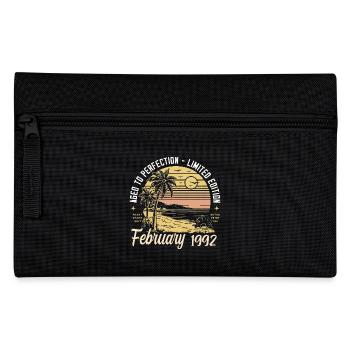 33rd Birthday - Legend since February 1992 - Pencil Case - black - Front