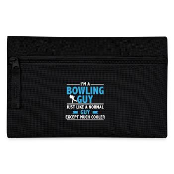 I am A Bowling Guy - Pencil Case - black - Front