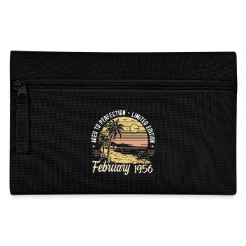 69th Birthday - Legend since February 1956 - Pencil Case - black - Front