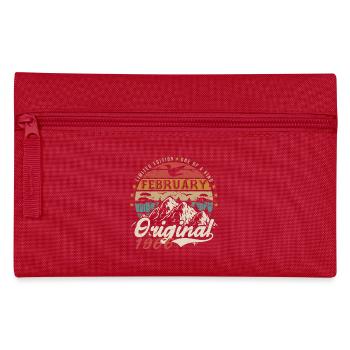 59th Birthday Gift Born In February 1966 - Pencil Case - red - Front