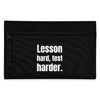 Teachers at school - Pencil Case - black - Front