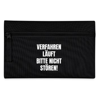 procedure is ongoing, please do not disturb. - Pencil Case - black - Front
