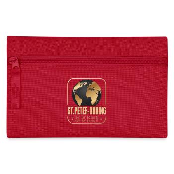 St.Peter-Ording - Federtasche - Rot - Vorne