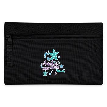 Auntie Mermaid - Pencil Case - black - Front
