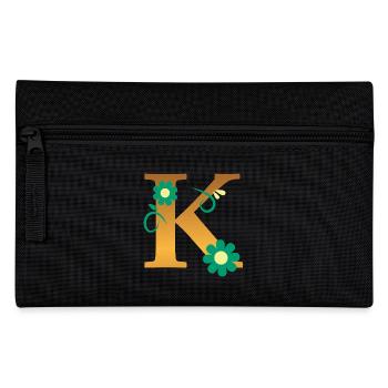 K - Federtasche - Schwarz - Vorne