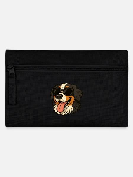 Bernois avec lunettes de soleil - Trousse - noir