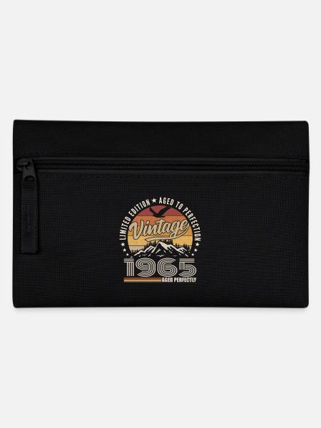 1965 Gift 60th Anniversary 1965 Vintage 1965 - Pencil Case - black