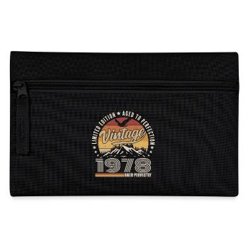 1978 Gift 47th Anniversary 1978 Vintage 1978 - Pencil Case - black - Front