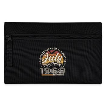 July 1968 57th Anniversary Gift July 1968 - Pencil Case - black - Front