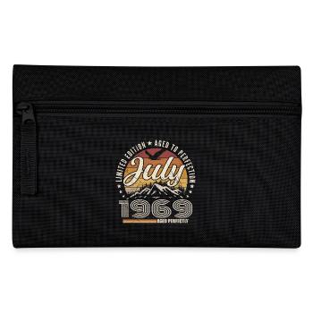 July 1969 56th Anniversary Gift July 1969 - Pencil Case - black - Front