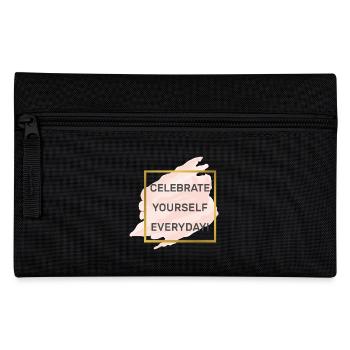 Selbstbewußtsein Motivation Selbstvertrauen Liebe - Federtasche - Schwarz - Vorne
