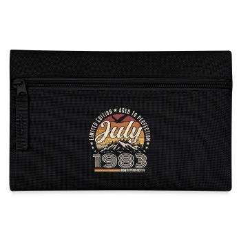 July 1983 42nd Anniversary Gift July 1983 - Pencil Case - black - Front