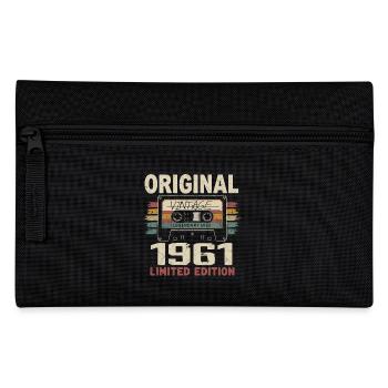 1961 Birthday Gift 1961 Vintage 1961 Retro - Pencil Case - black - Front