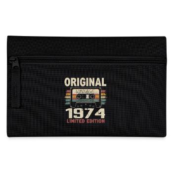 1974 cadeau anniversaire 1974 vintage 1974 rétro - Trousse - noir - Devant