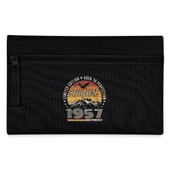 Août 1957 Retro Anniversaire août 1957 August 1957 - Trousse - noir - Devant