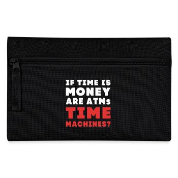 Time travel - Pencil Case - black - Front