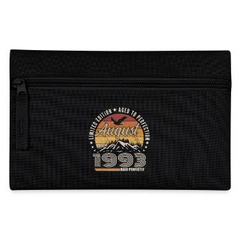 August 1993 Retro Anniversary August 1993 August 1993 - Pencil Case - black - Front