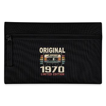 August 1970 August 1970 Gift August 1970 August 1970 - Pencil Case - black - Front
