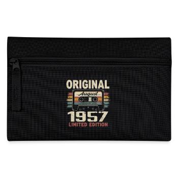 August 1957 August 1957 Gift August 1957 August 1957 - Pencil Case - black - Front