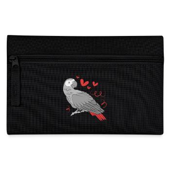Parrot Grey - Pencil Case - black - Front